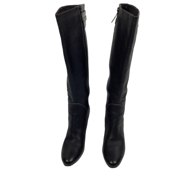 Cole Haan Sierra Air Knee High Heeled Boots Black - Picture 8 of 16